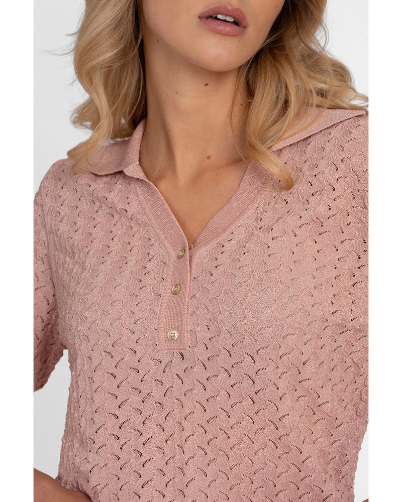 Rouen Top Roze Rouen Top Roze