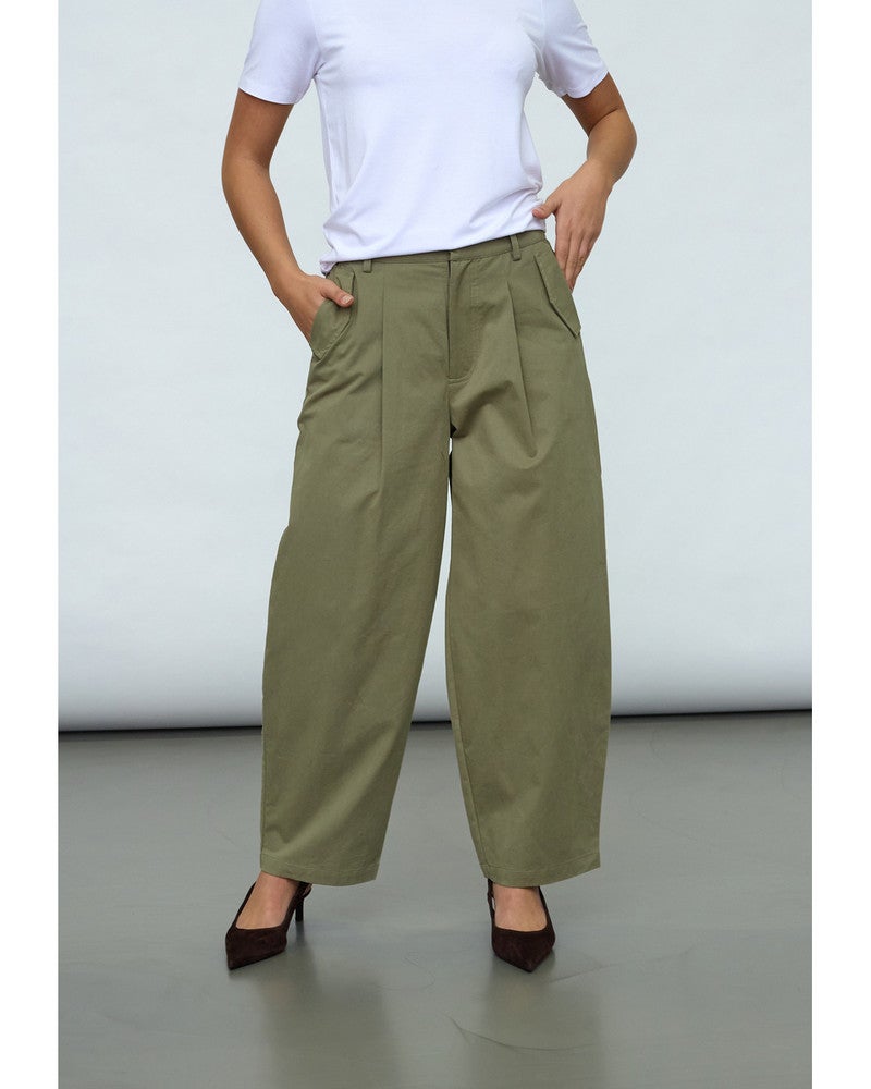 EDITH-PA Pants Groen EDITH-PA Pants Groen