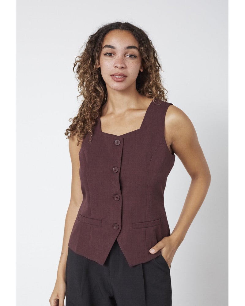 GEMA-VE1 Vest Bordeaux GEMA-VE1 Vest Bordeaux