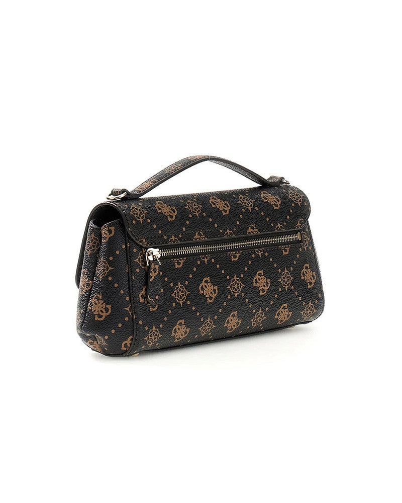 EMELIE LOGO FLAP CROSSBODY Bruin 1 EMELIE LOGO FLAP CROSSBODY Bruin 1