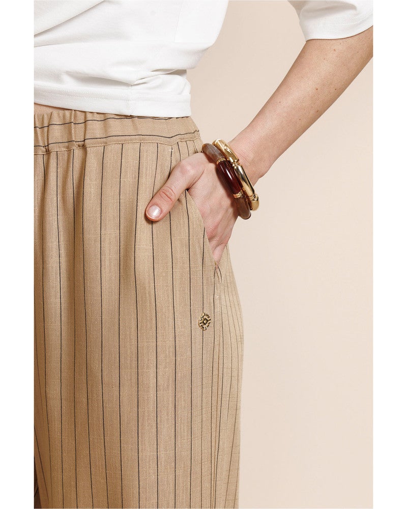 Devine stripe trousers Camel Devine stripe trousers Camel