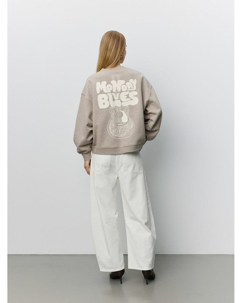 OTILASW PRINTED SWEATSHIRT Bruin 1 OTILASW PRINTED SWEATSHIRT Bruin 1