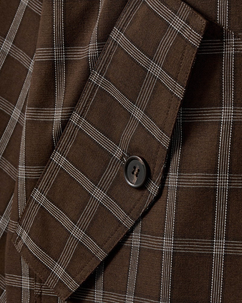 AGATHASW CHECK JACKET Bruin 1 AGATHASW CHECK JACKET Bruin 1