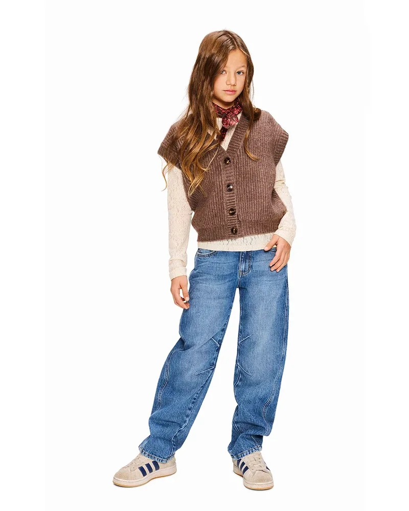 Pippa Balloon Jeans Blauw Pippa Balloon Jeans Blauw