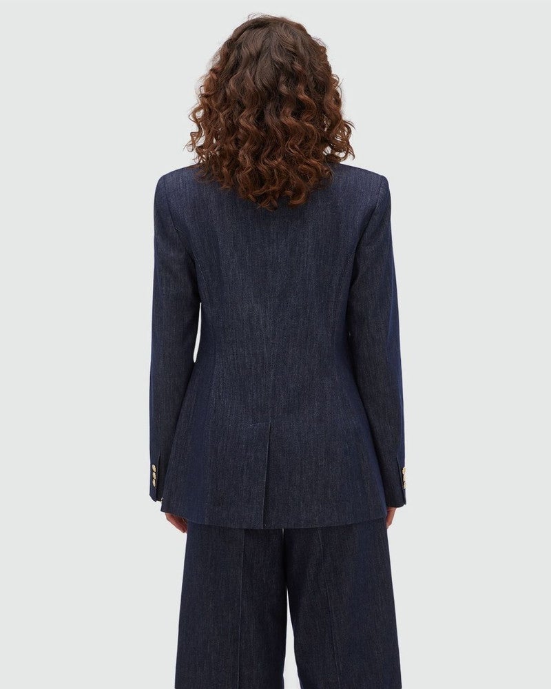 BLUEBELL fitted blazer Blauw BLUEBELL fitted blazer Blauw