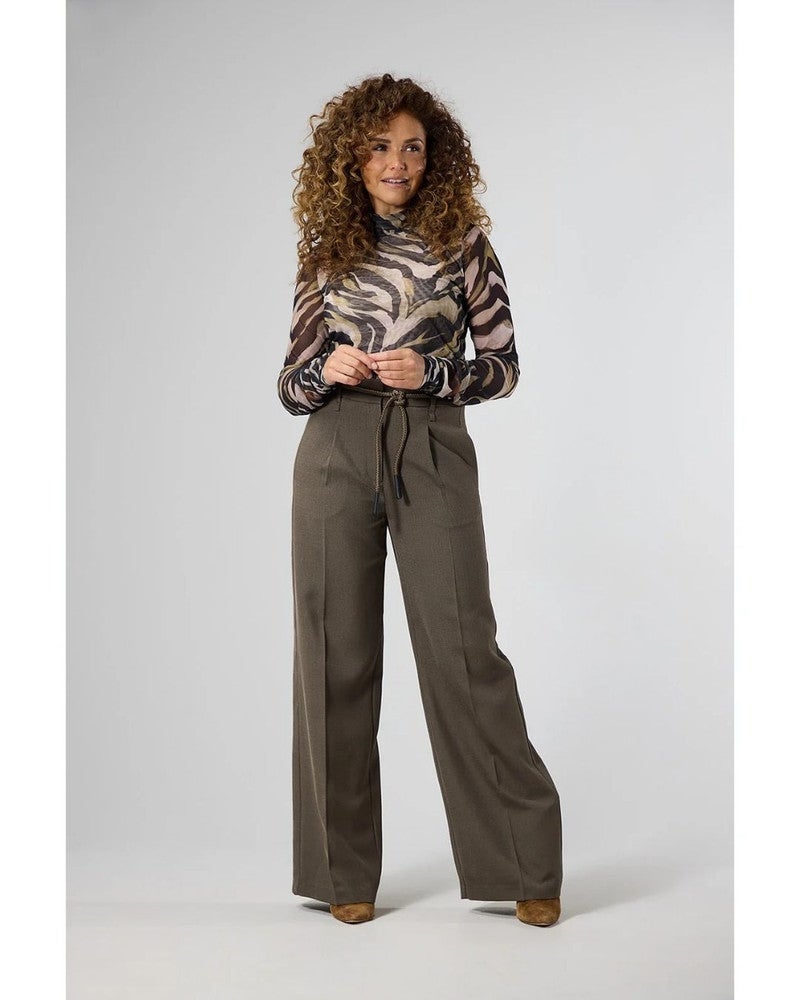 Rosan Pantalon Groen Rosan Pantalon Groen