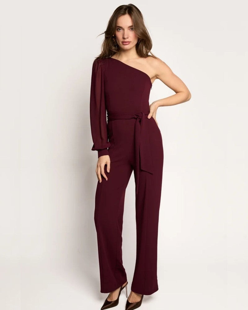 Jumpsuit Jossy Crepe Bordeaux Jumpsuit Jossy Crepe Bordeaux