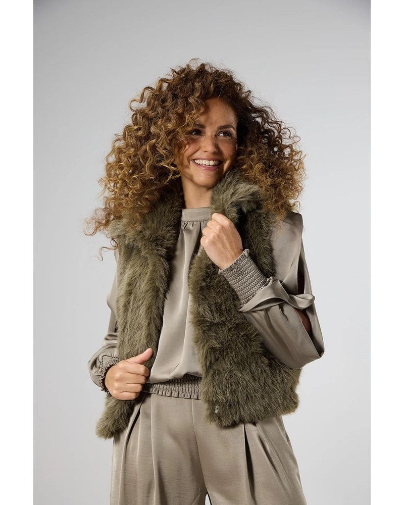 Liane Gilet Bruin 1 Liane Gilet Bruin 1