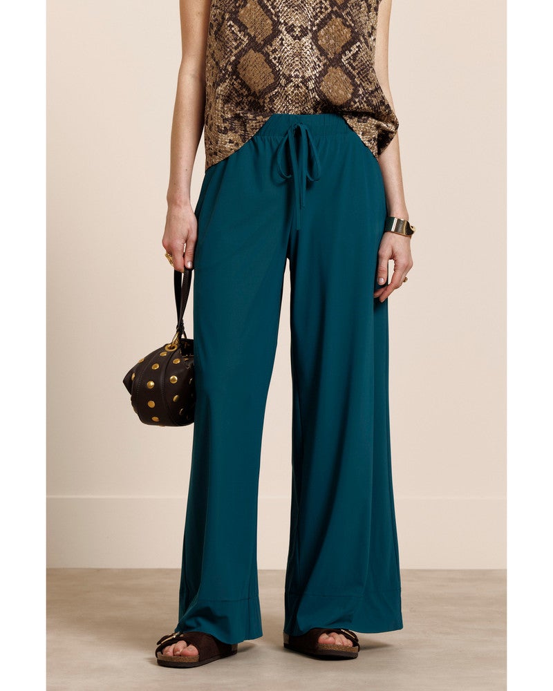 Grace trousers teal Blauw Grace trousers teal Blauw