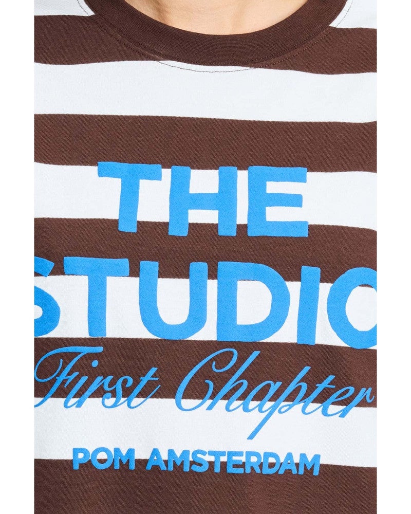 LONGSLEEVE - Joy Striped Brown White Multi LONGSLEEVE - Joy Striped Brown White Multi