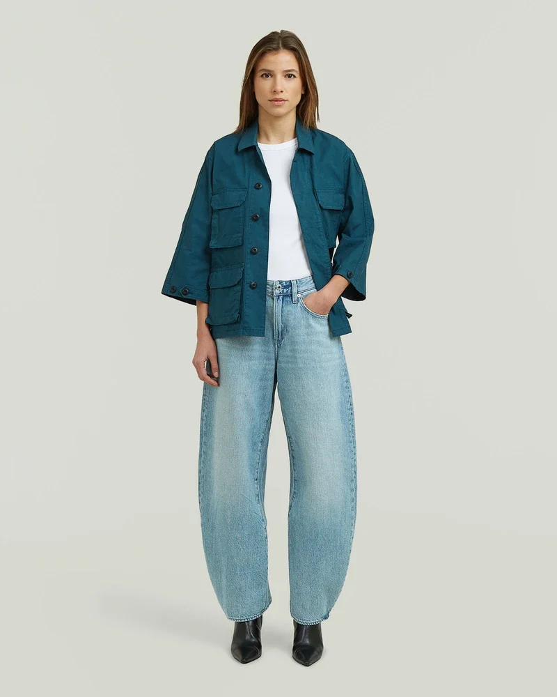 Barrel 3D Loose Wmn Licht Blauw Barrel 3D Loose Wmn Licht Blauw