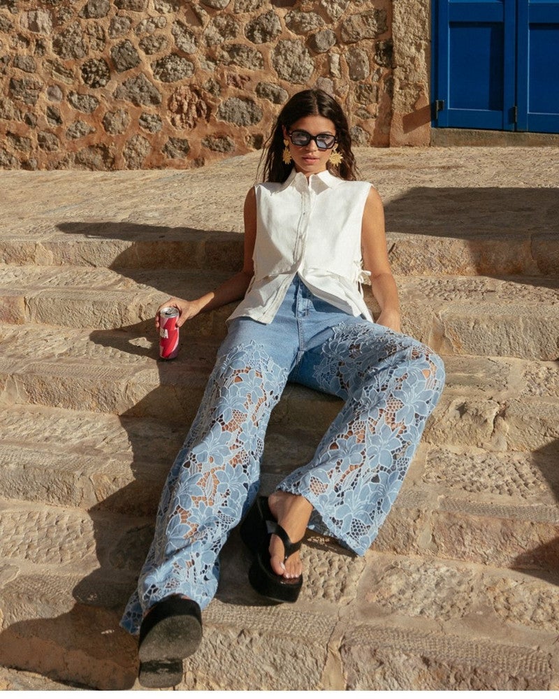 Katy blouse Off White Katy blouse Off White