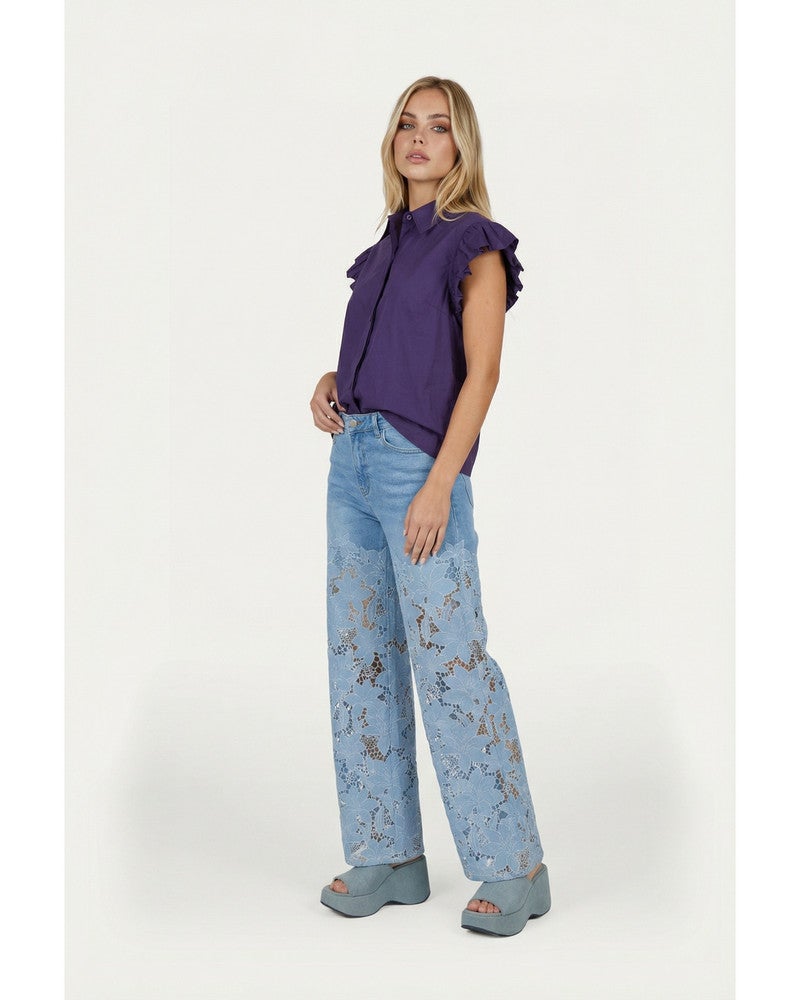 Ella pants Blauw Ella pants Blauw
