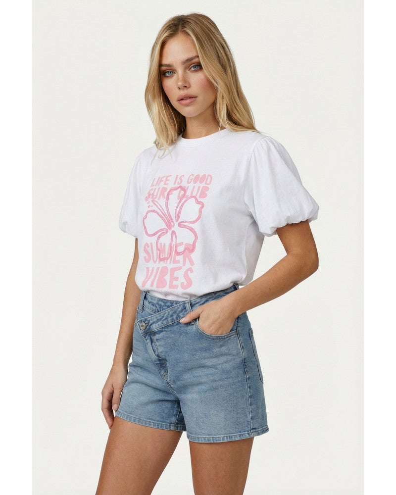 Estel T-shirt Off White Estel T-shirt Off White