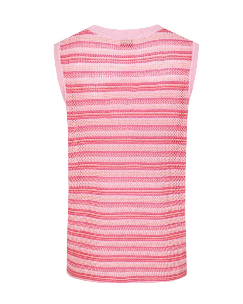 Talia knitting top Roze Talia knitting top Roze
