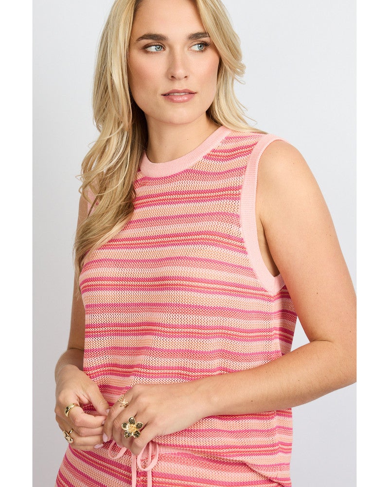 Talia knitting top Roze Talia knitting top Roze