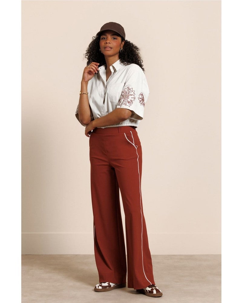Noleste poplin blouse Wit 1 Noleste poplin blouse Wit 1