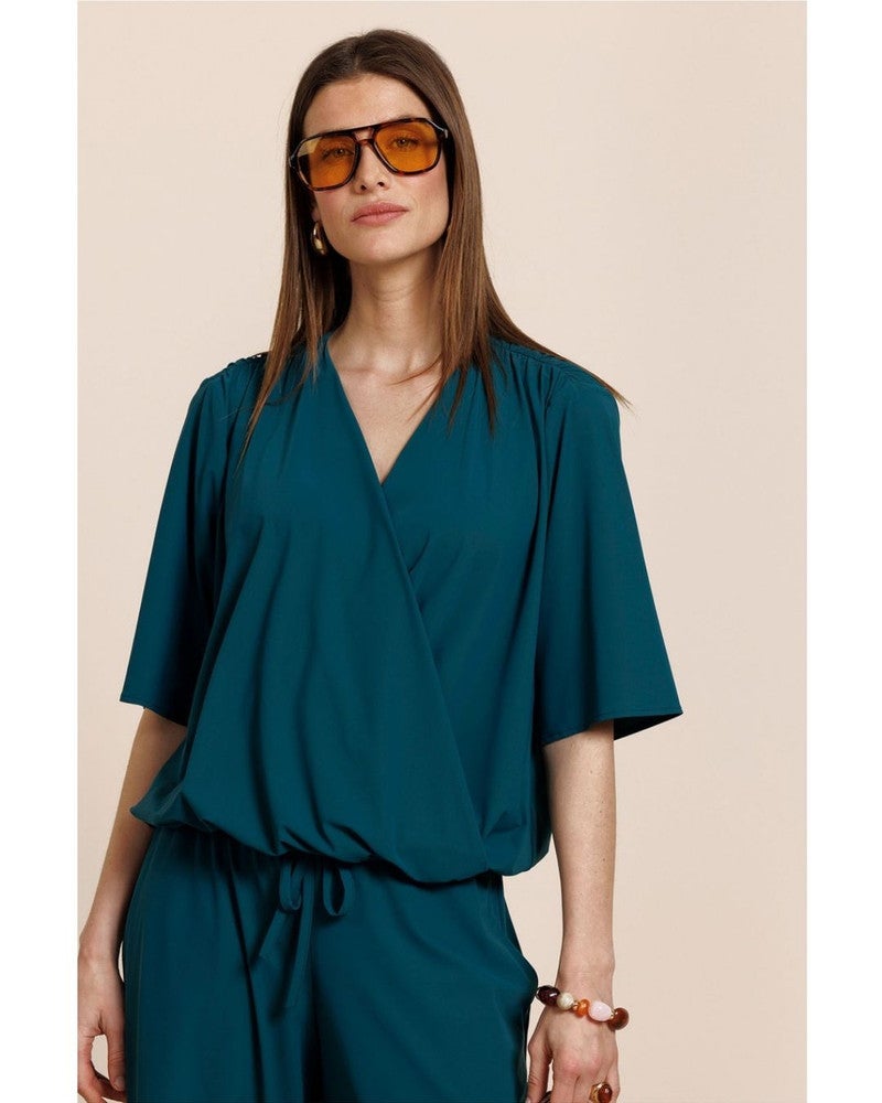 Mies top Blauw Mies top Blauw