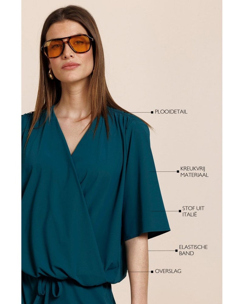 Mies top Blauw Mies top Blauw