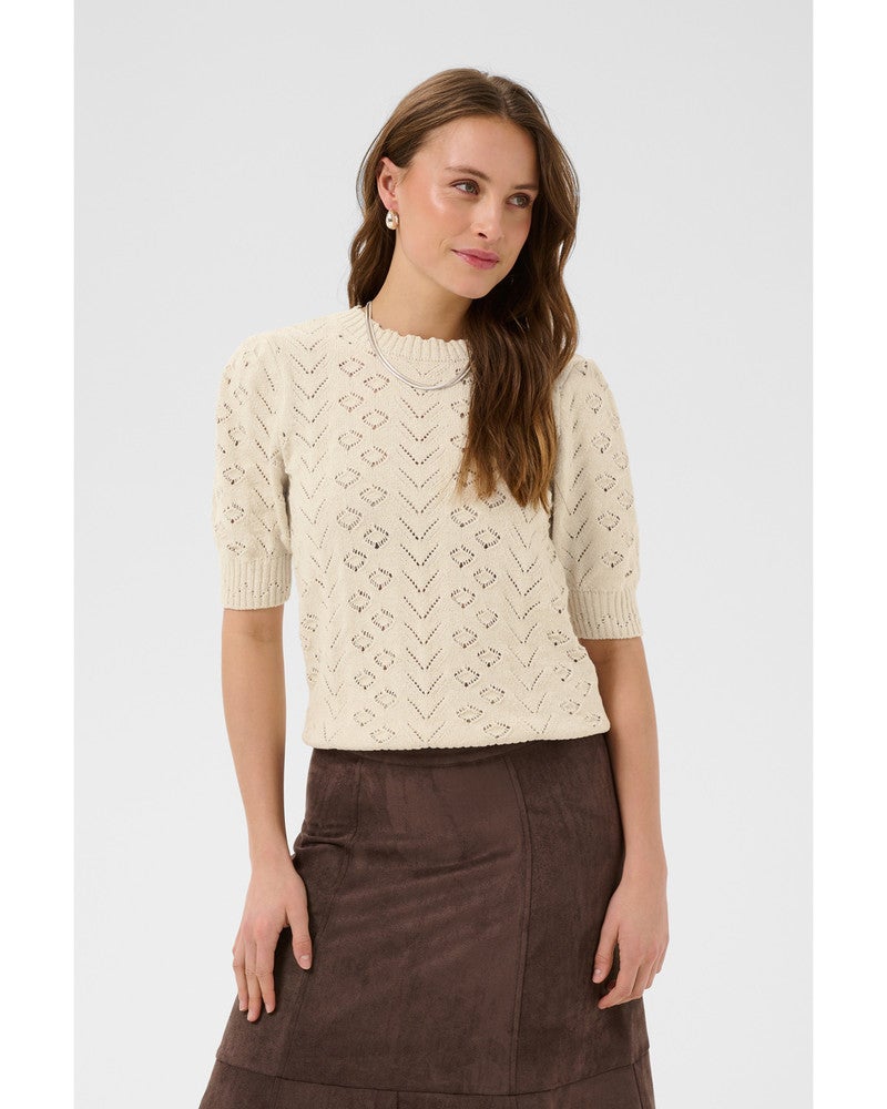 ShanelleSZ Pullover Beige ShanelleSZ Pullover Beige