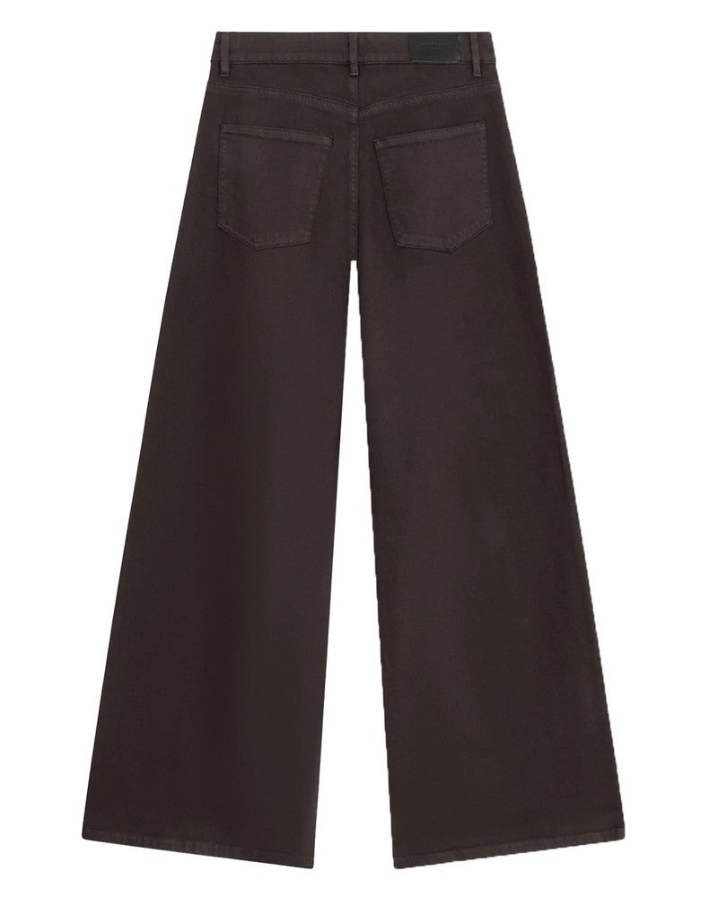 Palazzo jeans with big eyelets Bruin 1 Palazzo jeans with big eyelets Bruin 1