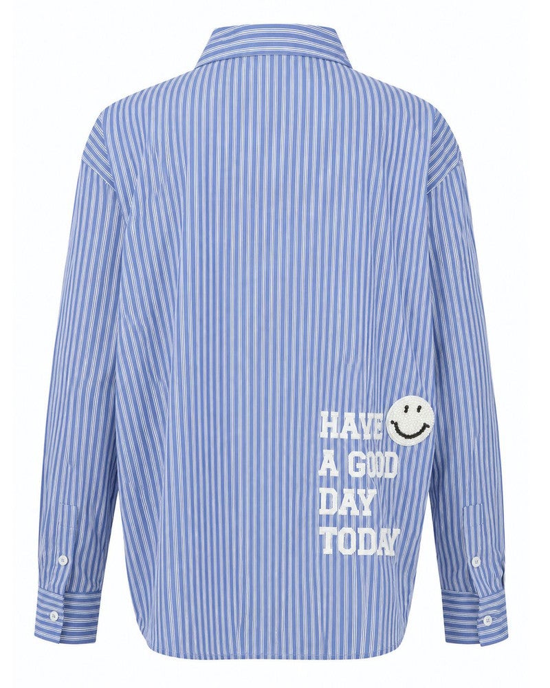 Blouse 51805 Blauw Blouse 51805 Blauw