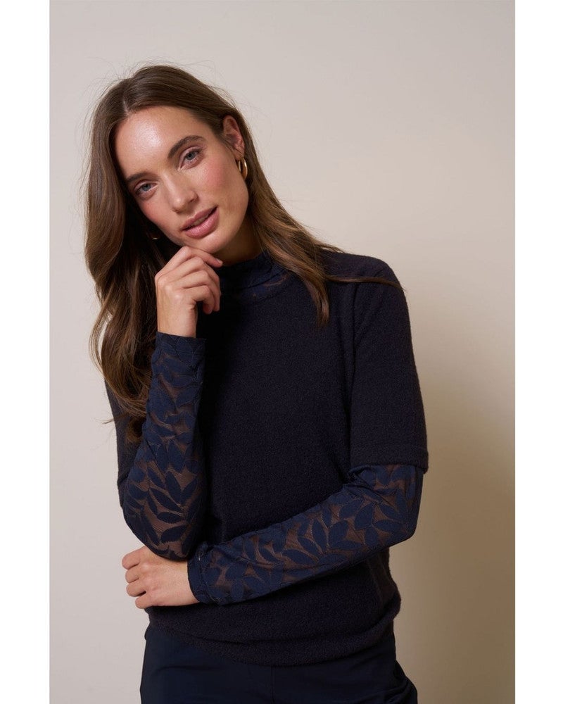 Felica pullover Donker Blauw Felica pullover Donker Blauw