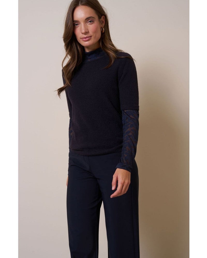 Felica pullover Donker Blauw Felica pullover Donker Blauw