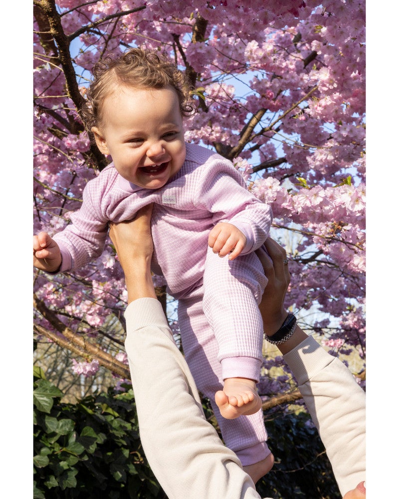 Pyjama Wafel Basic Lila Lila Pyjama Wafel Basic Lila Lila