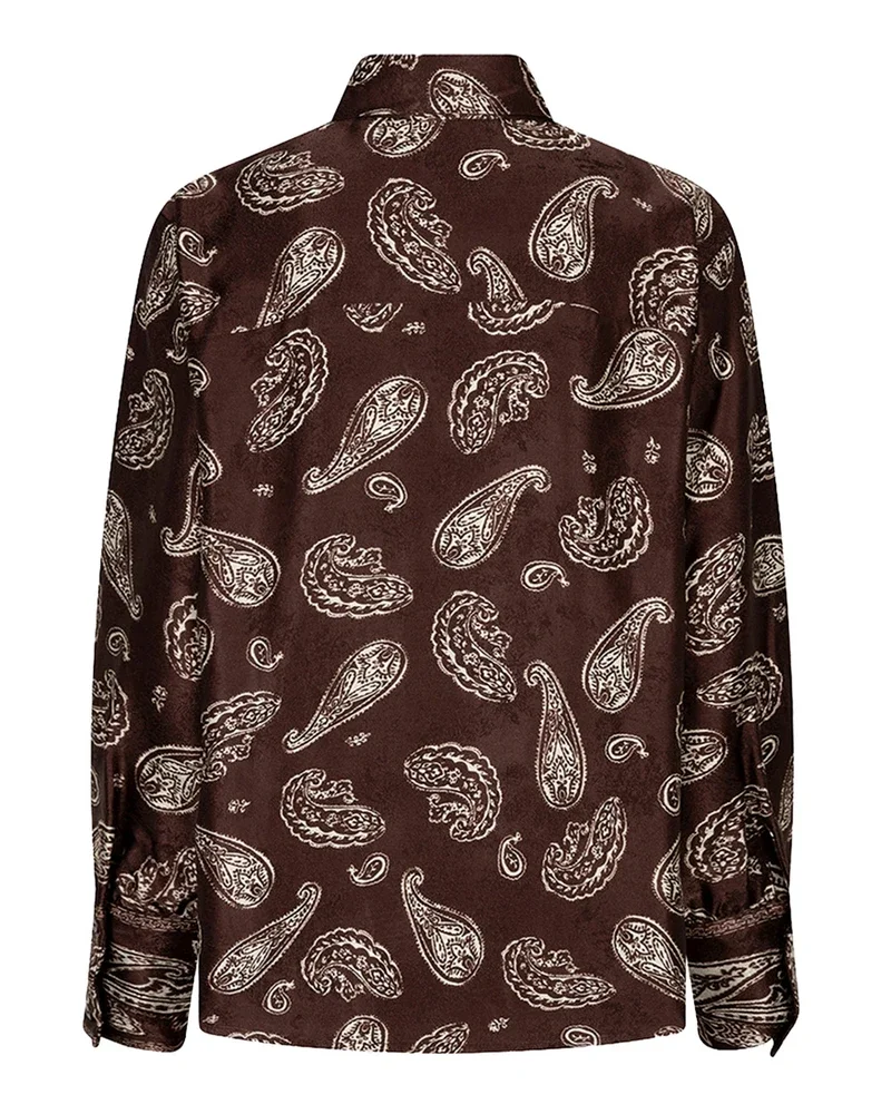 Blouse bow Bruin 1 Blouse bow Bruin 1