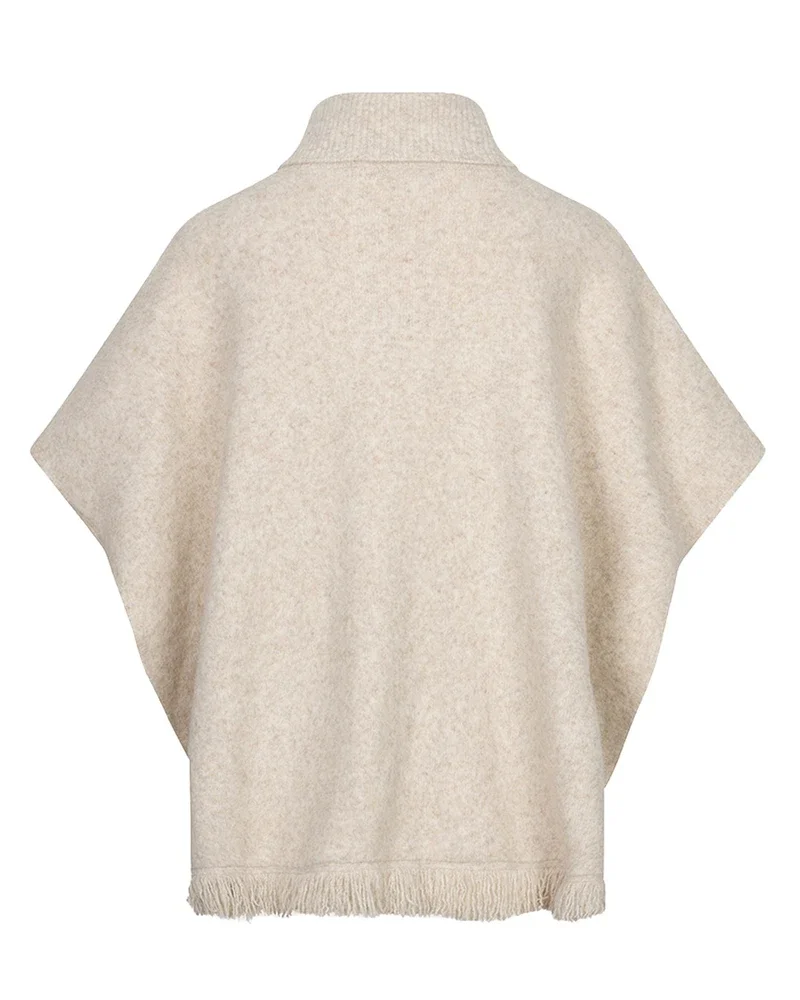 Poncho col Beige Poncho col Beige
