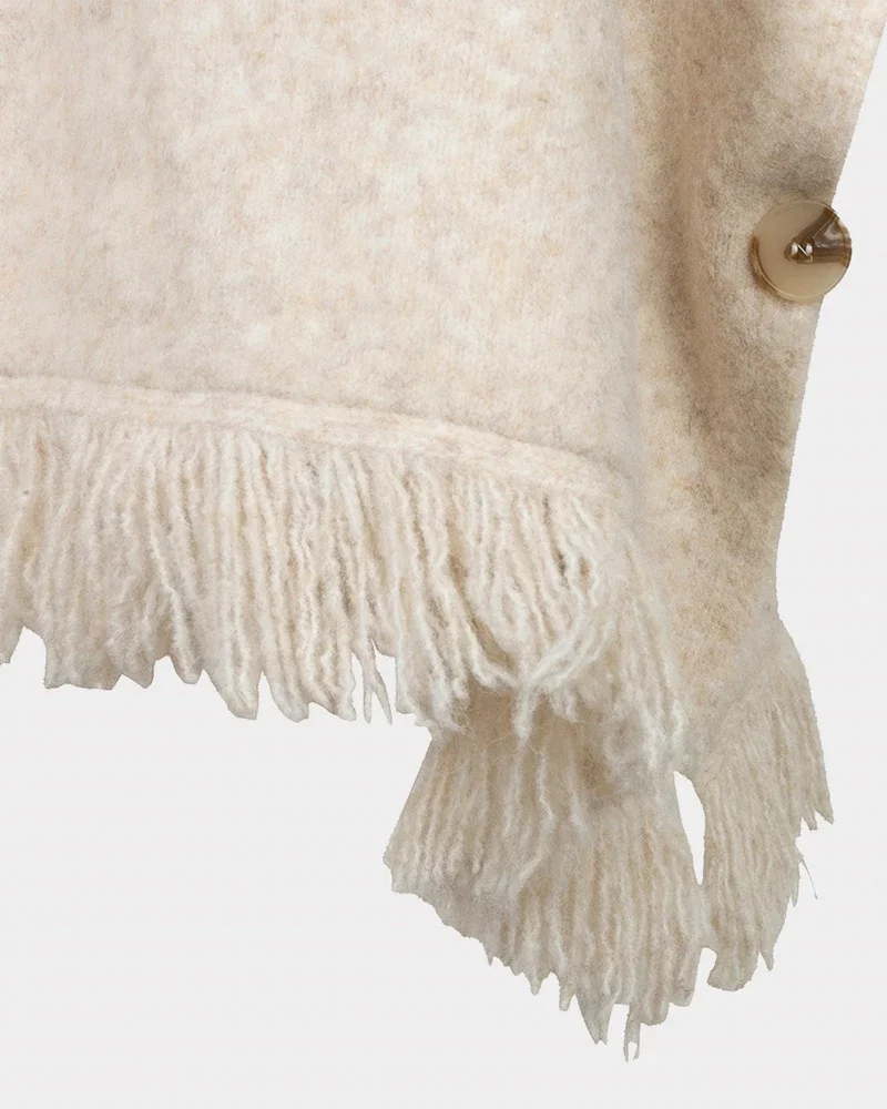 Poncho col Beige Poncho col Beige