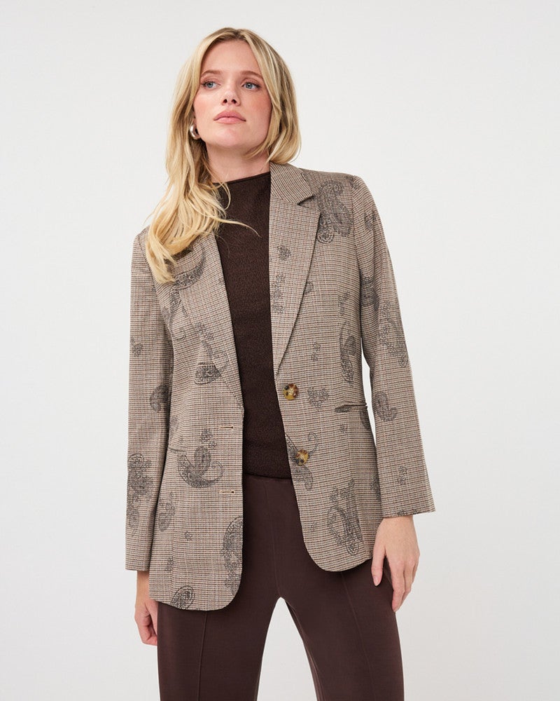 Blazer paisley check Bruin 1 Blazer paisley check Bruin 1
