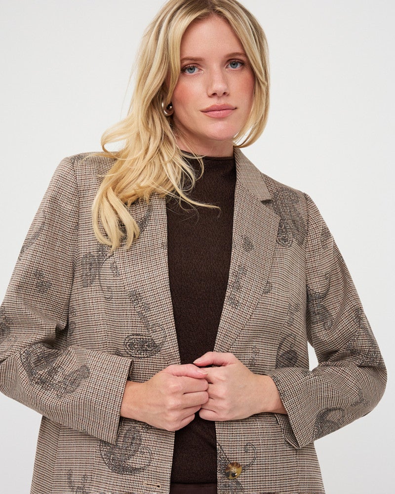 Blazer paisley check Bruin 1 Blazer paisley check Bruin 1