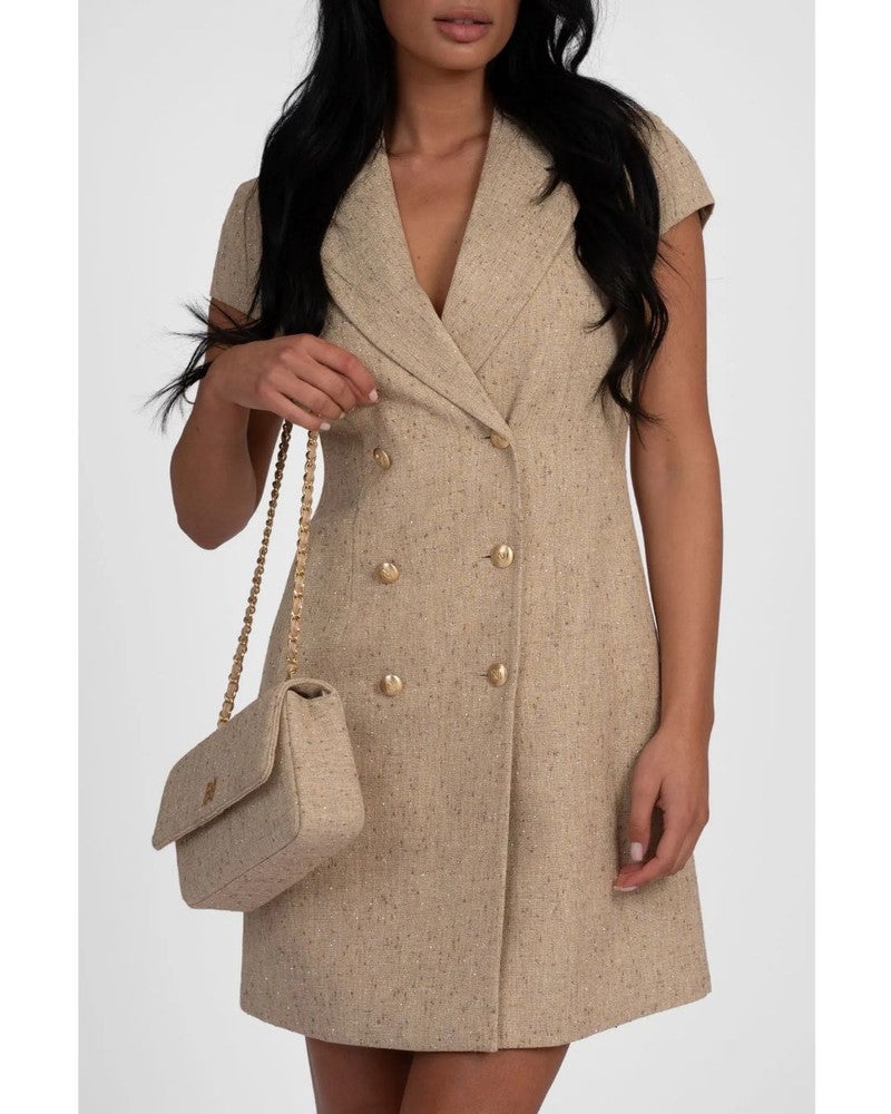Ann Shiny Shoulderbag Beige Ann Shiny Shoulderbag Beige