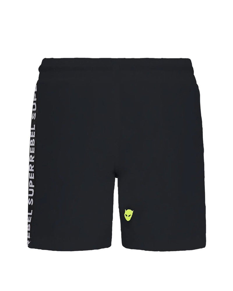 Rocky Swim Shorts Sidetape Zwart 1 Rocky Swim Shorts Sidetape Zwart 1