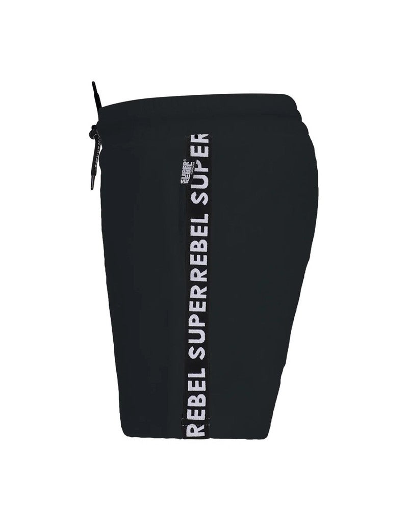 Rocky Swim Shorts Sidetape Zwart 1 Rocky Swim Shorts Sidetape Zwart 1