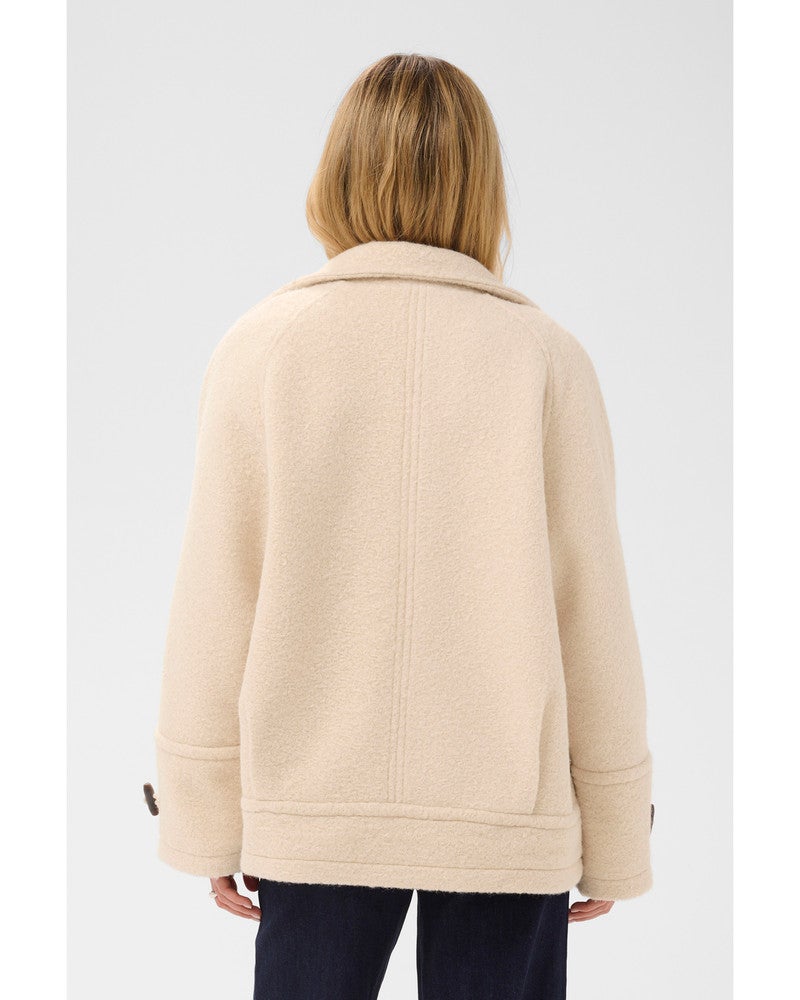 SophieSZ Short Coat Ecru SophieSZ Short Coat Ecru