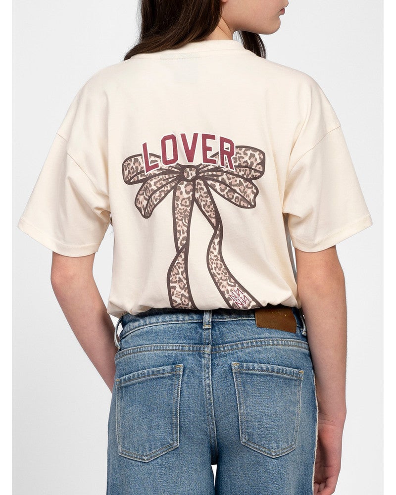 Bow Lover T-Shirt Off White Bow Lover T-Shirt Off White