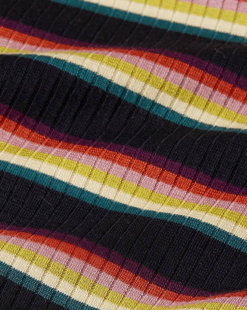 Rollneck Top Lottie Stripe Zwart 1 Rollneck Top Lottie Stripe Zwart 1