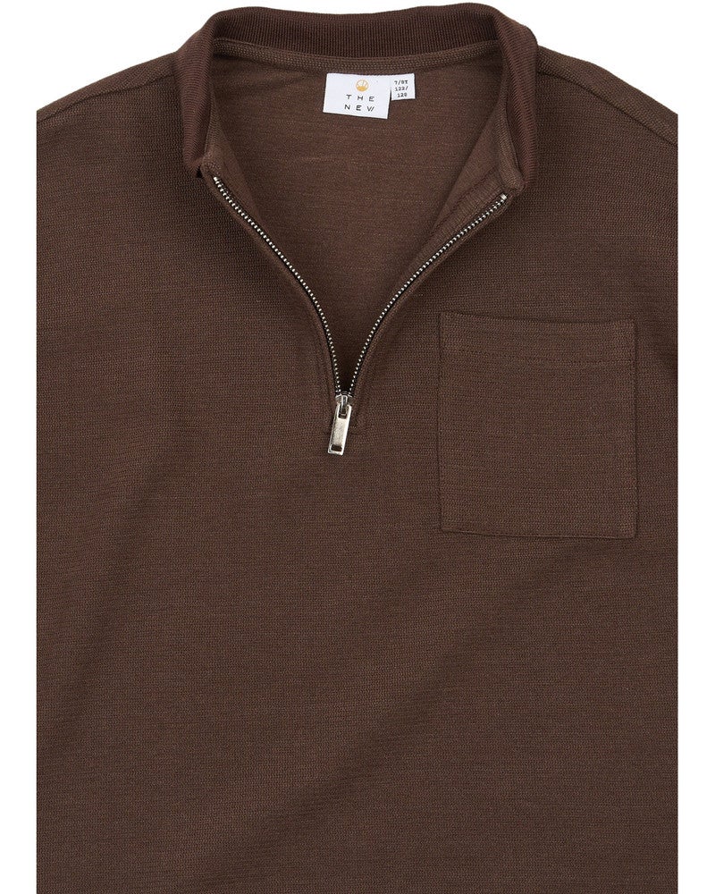 Varl Longsleeve Polo Zipped Bruin 1 Varl Longsleeve Polo Zipped Bruin 1