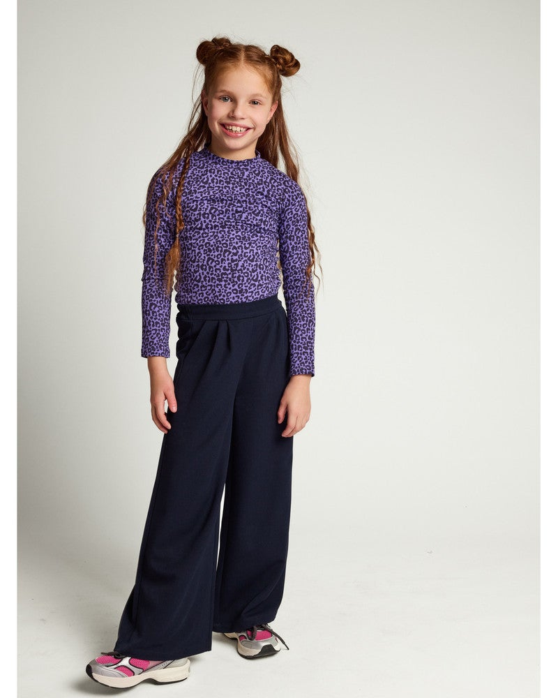 Little pantalon pants wide Donker Blauw Little pantalon pants wide Donker Blauw
