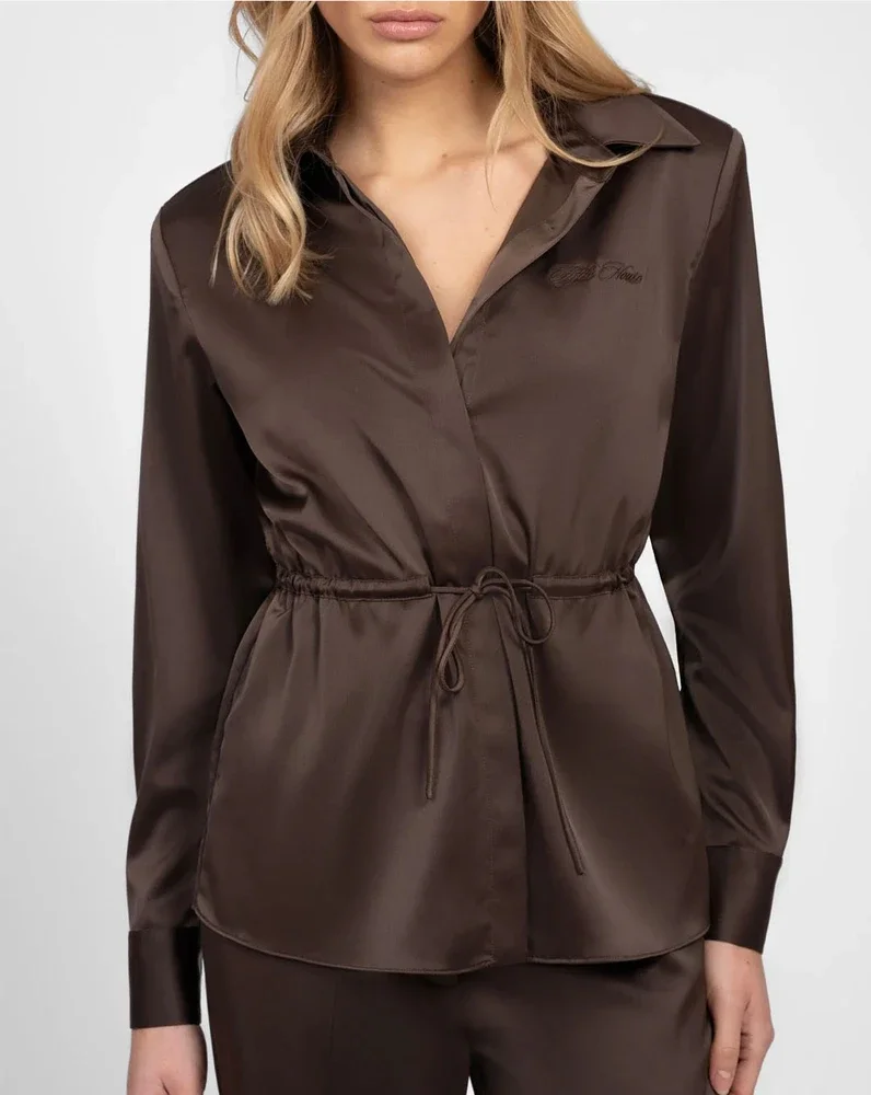 Pomeline Blouse Bruin 1 Pomeline Blouse Bruin 1