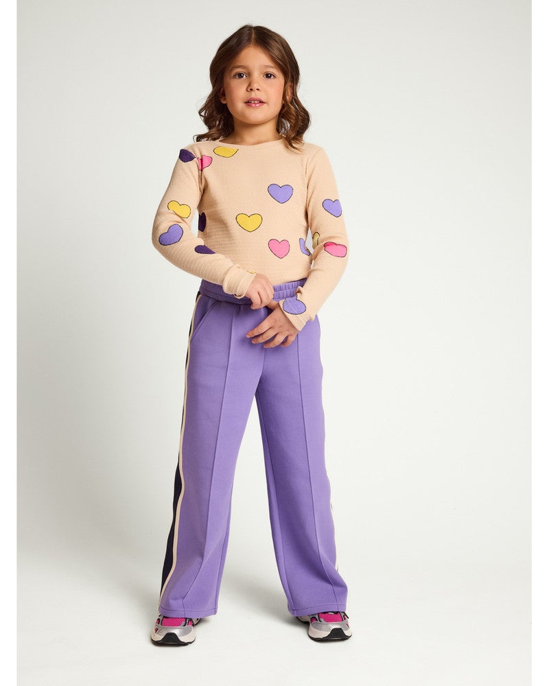 Little jacquard rib Tee Hearty Ecru Little jacquard rib Tee Hearty Ecru
