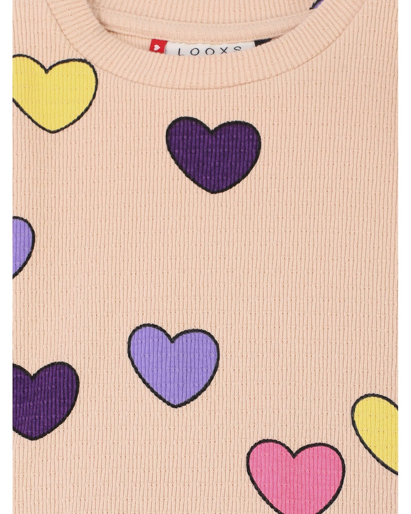 Little jacquard rib Tee Hearty Ecru Little jacquard rib Tee Hearty Ecru