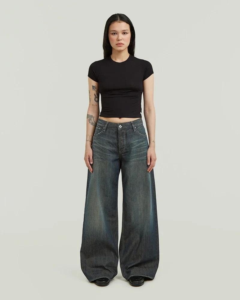 Roxx Wide Wmn Blauw Roxx Wide Wmn Blauw