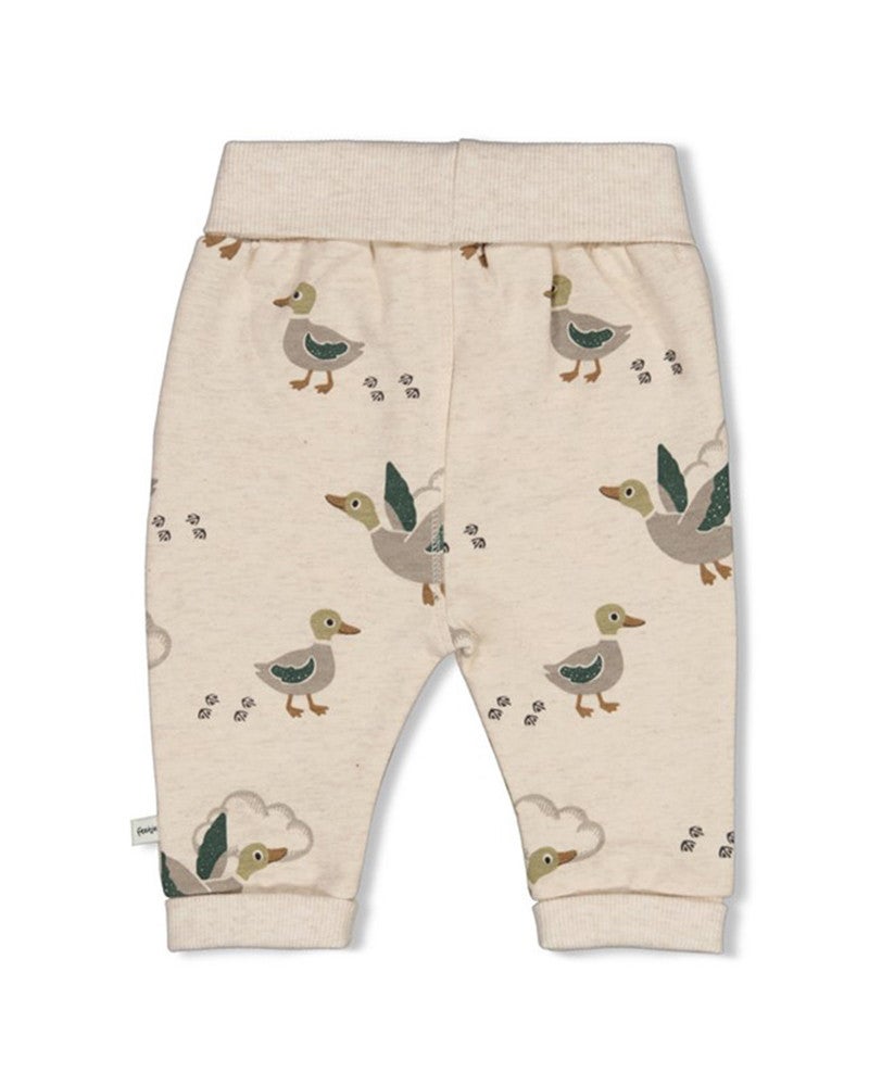 Broek Allover - Wiggle and Waddle Off White Broek Allover - Wiggle and Waddle Off White