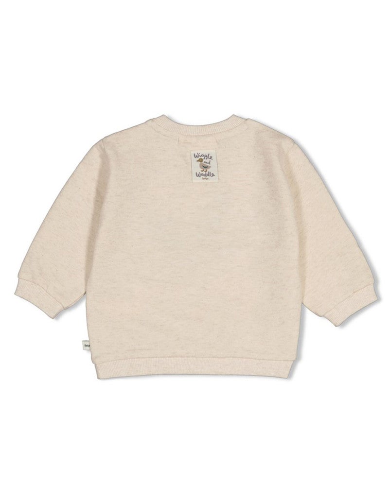 Sweater Duck - Wiggle and Waddle Off White Sweater Duck - Wiggle and Waddle Off White