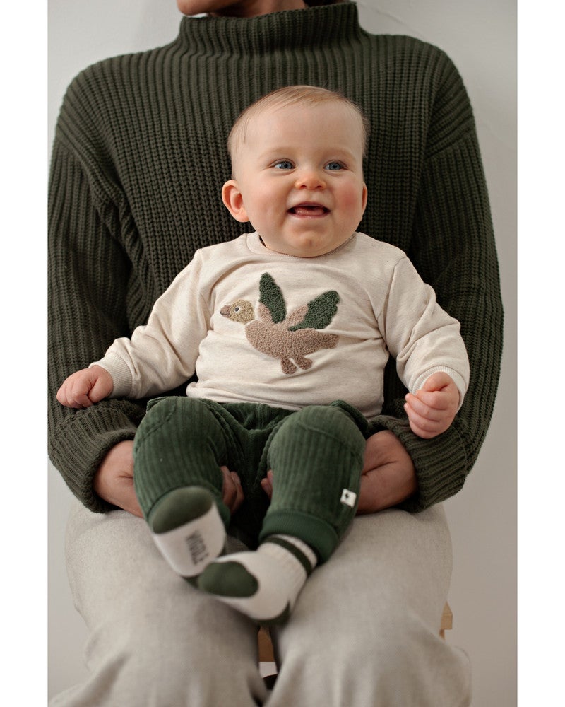 Sweater Duck - Wiggle and Waddle Off White Sweater Duck - Wiggle and Waddle Off White