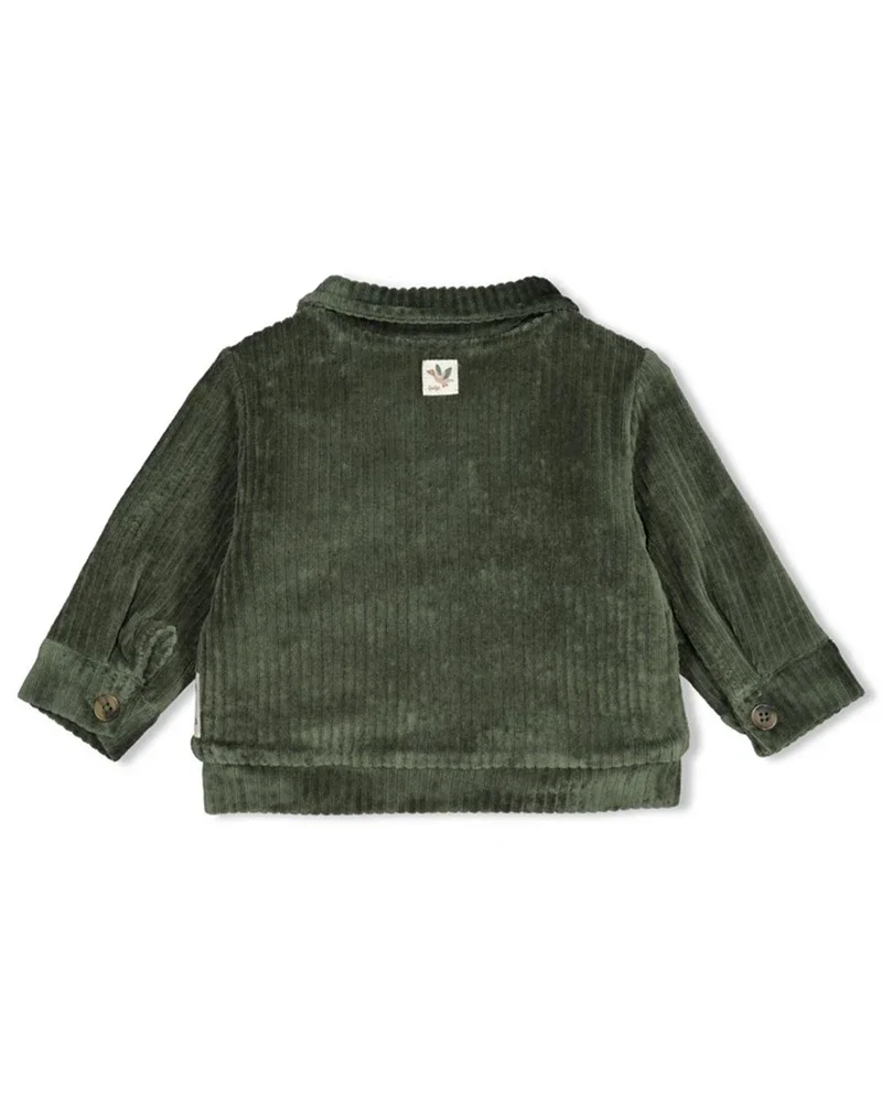 Jasje velours rib - Wiggle and Waddle Groen Jasje velours rib - Wiggle and Waddle Groen